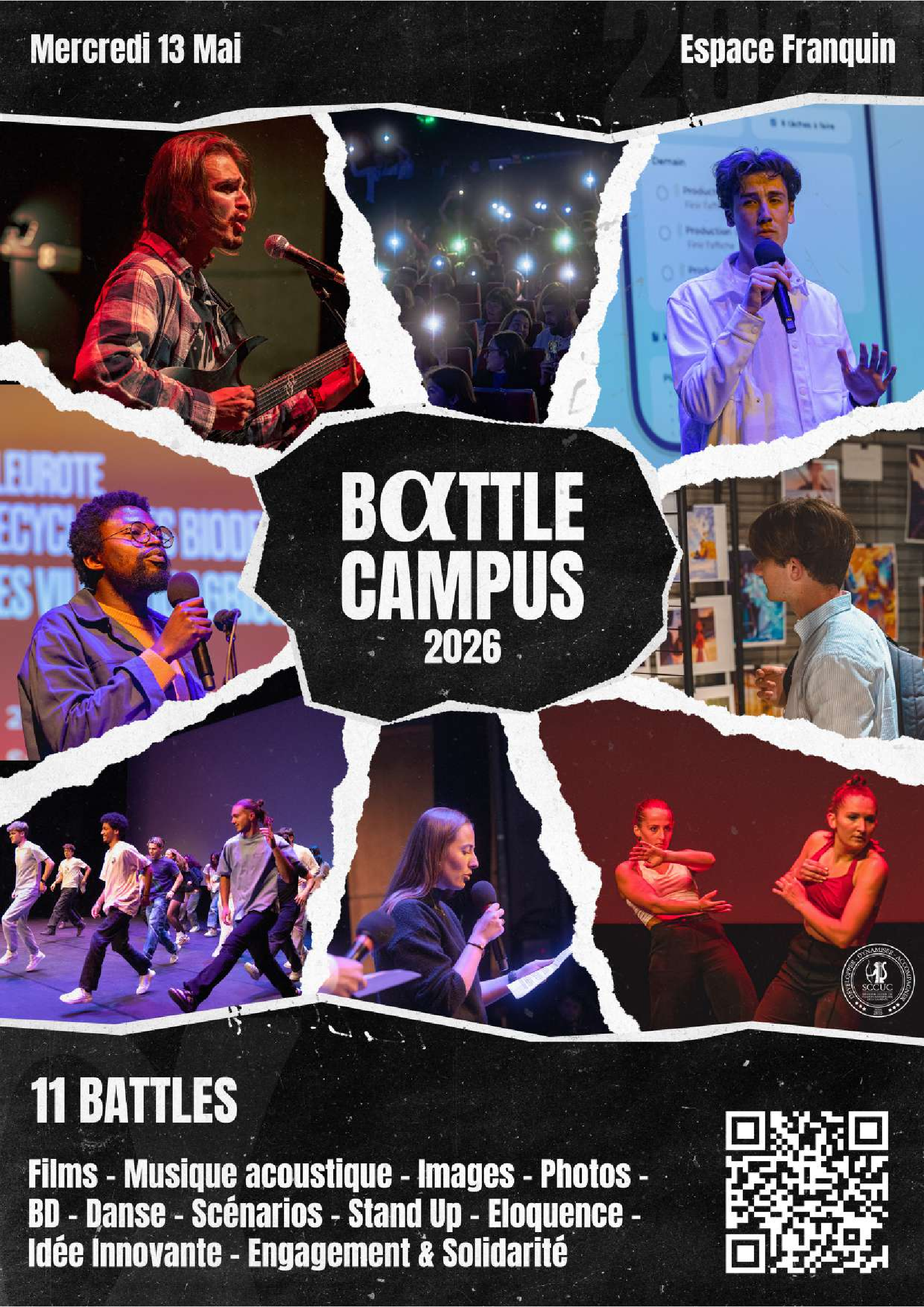 Affiche Battle campus 2026