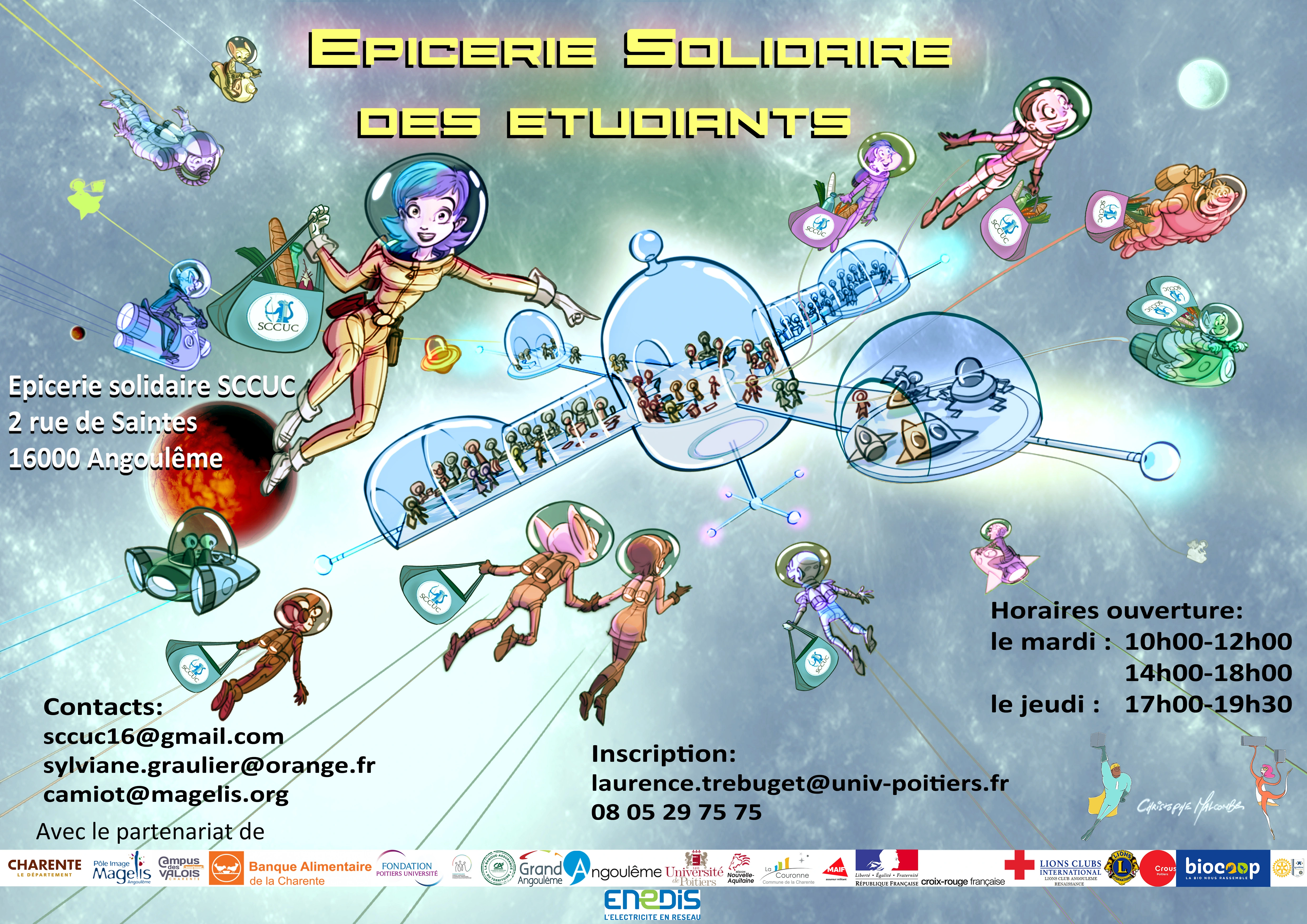 affiche epicerie solidaires