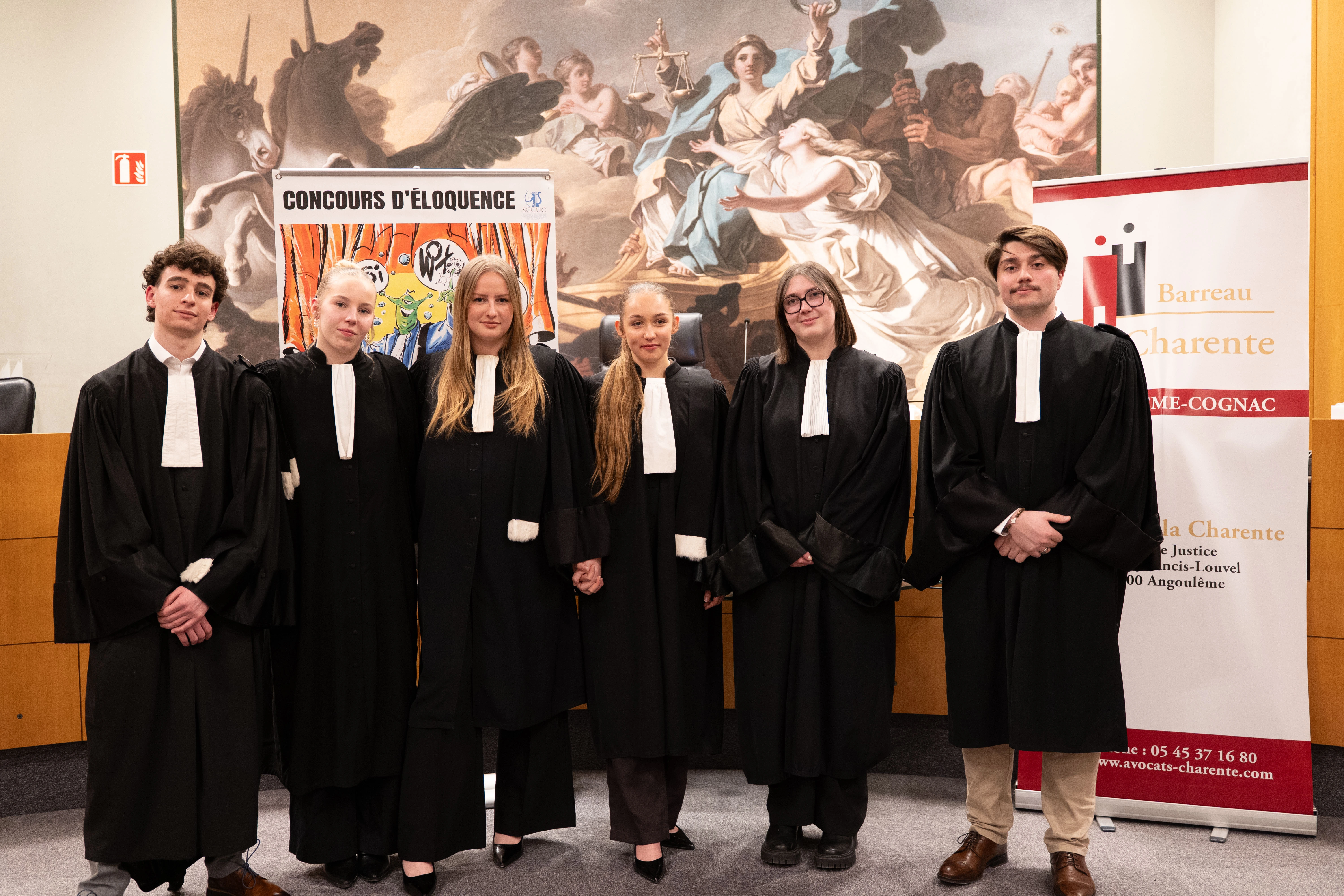 6 étudiants finalistes