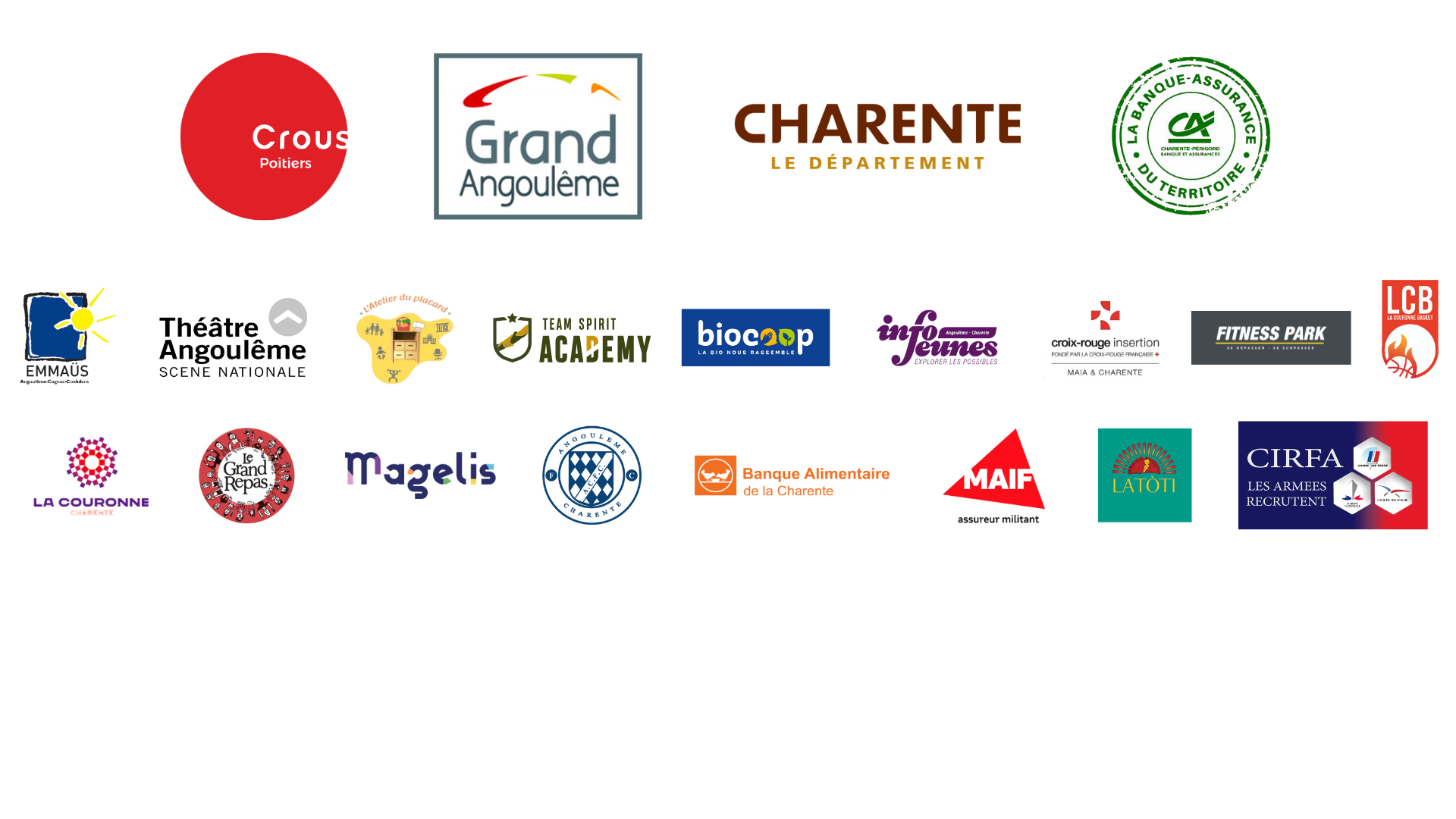 logos des partenaires sccuc games