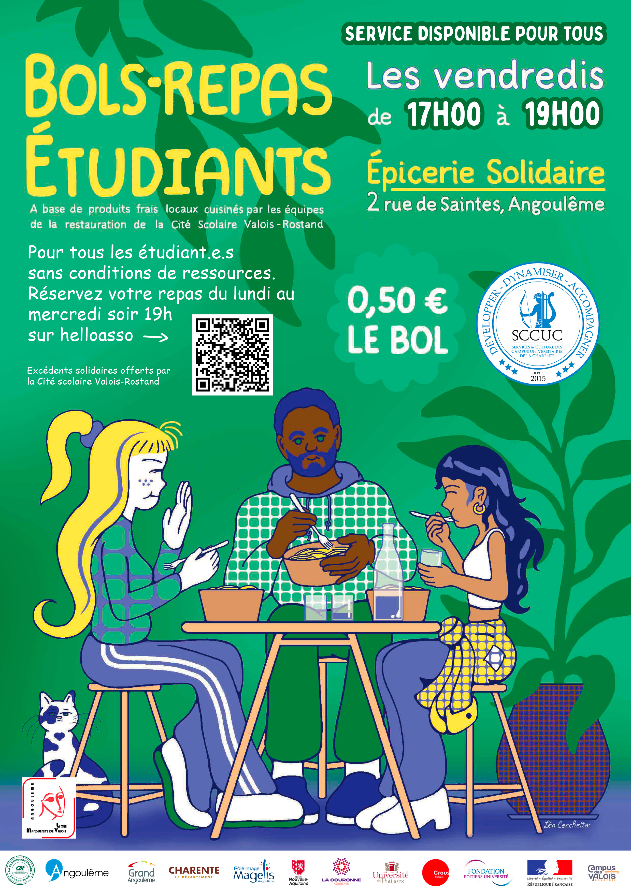 affiche espace epicerie