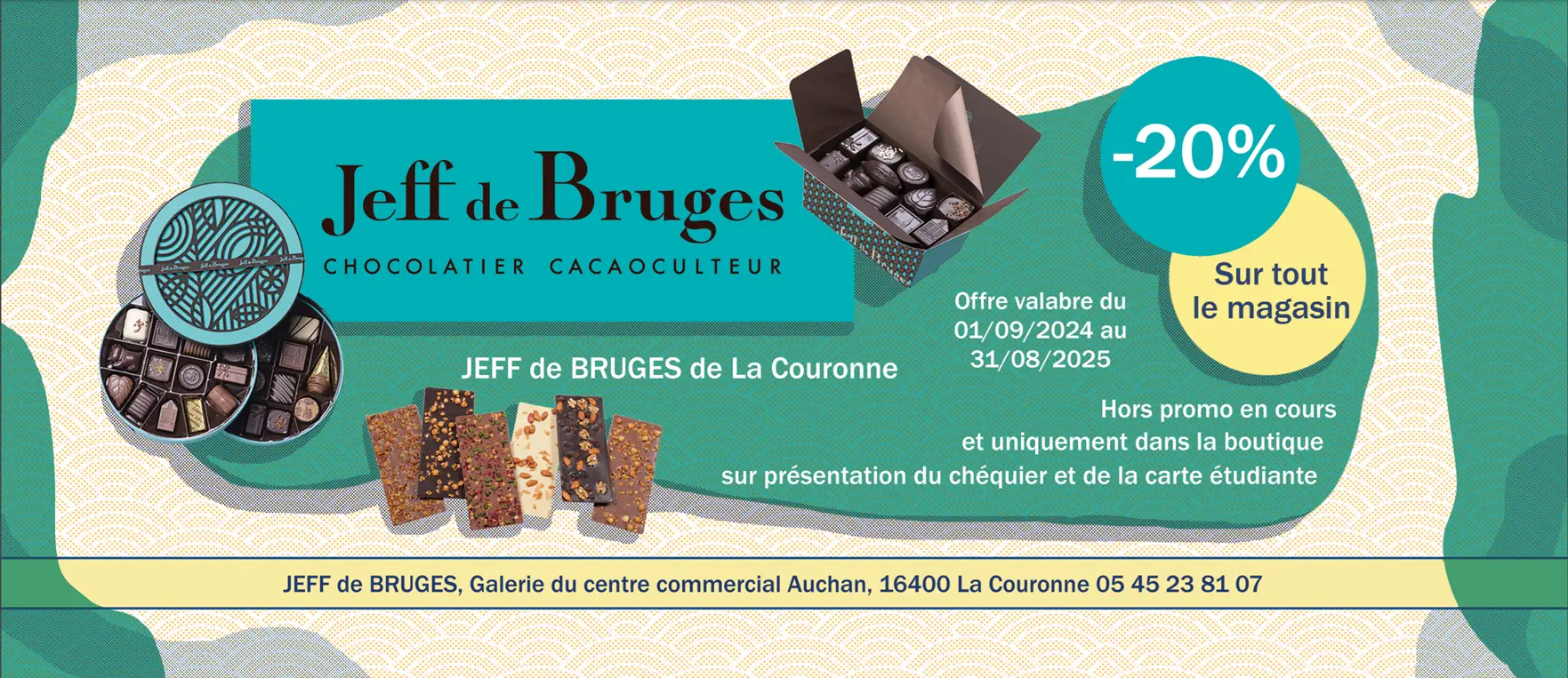 chequier Jeff de Bruges